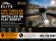 Can Tubular Skylights Be Installed On Flat Roofs?